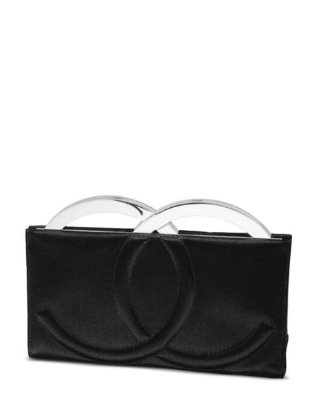 HOT SALE CC satin Women clutch 2004 bag CHANEL 0421